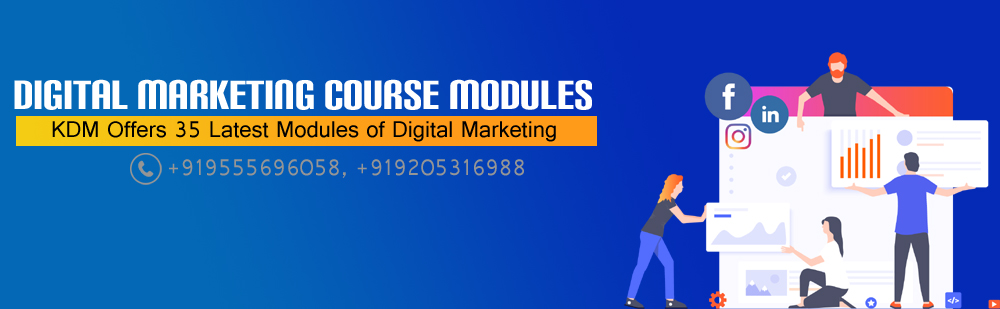 course modules of digital marketing